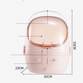 Cosmetic Storage Box Skin Care Products Desktop Storage Rack Finishing Household Dust-Proof Dressing Table Lipstick Rack
