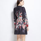 French Retro Fashion Dress Women
