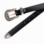 Vintage fashion carved belt