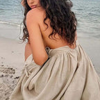 Maxi Dresses For Women Sexy Casual V Neck Spaghetti Strap Long Summer Sundress