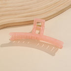 Simple Ins Style Barrettes Fashion High-end Solid Color Ponytail Big Hair Claws