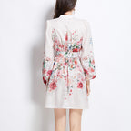 French Retro Fashion Dress Women