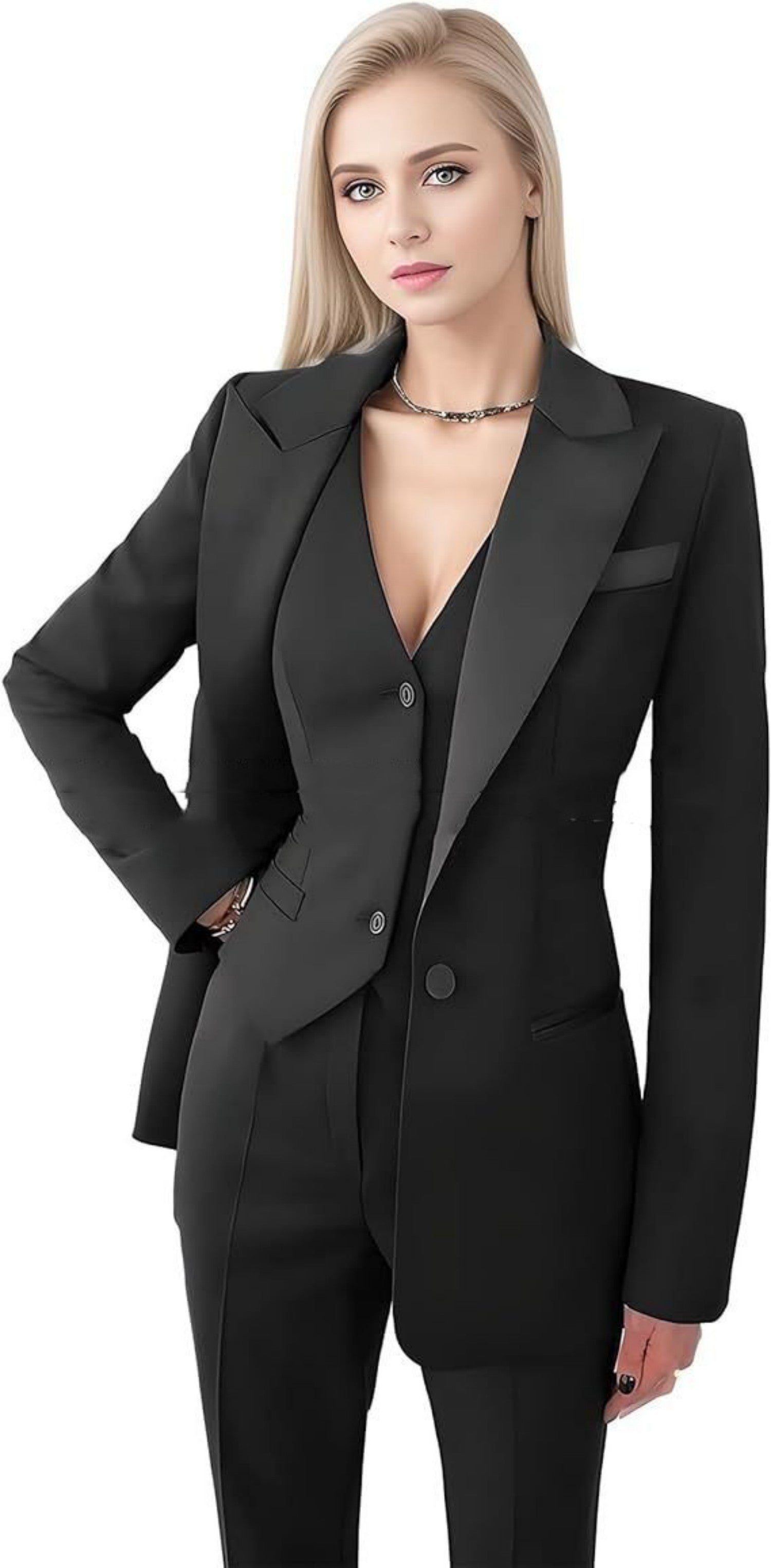 Three Piece Set For Women's Wedding Banquet