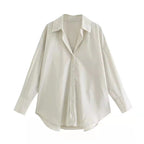 Urban Casual Multi-color Poplin Shirt